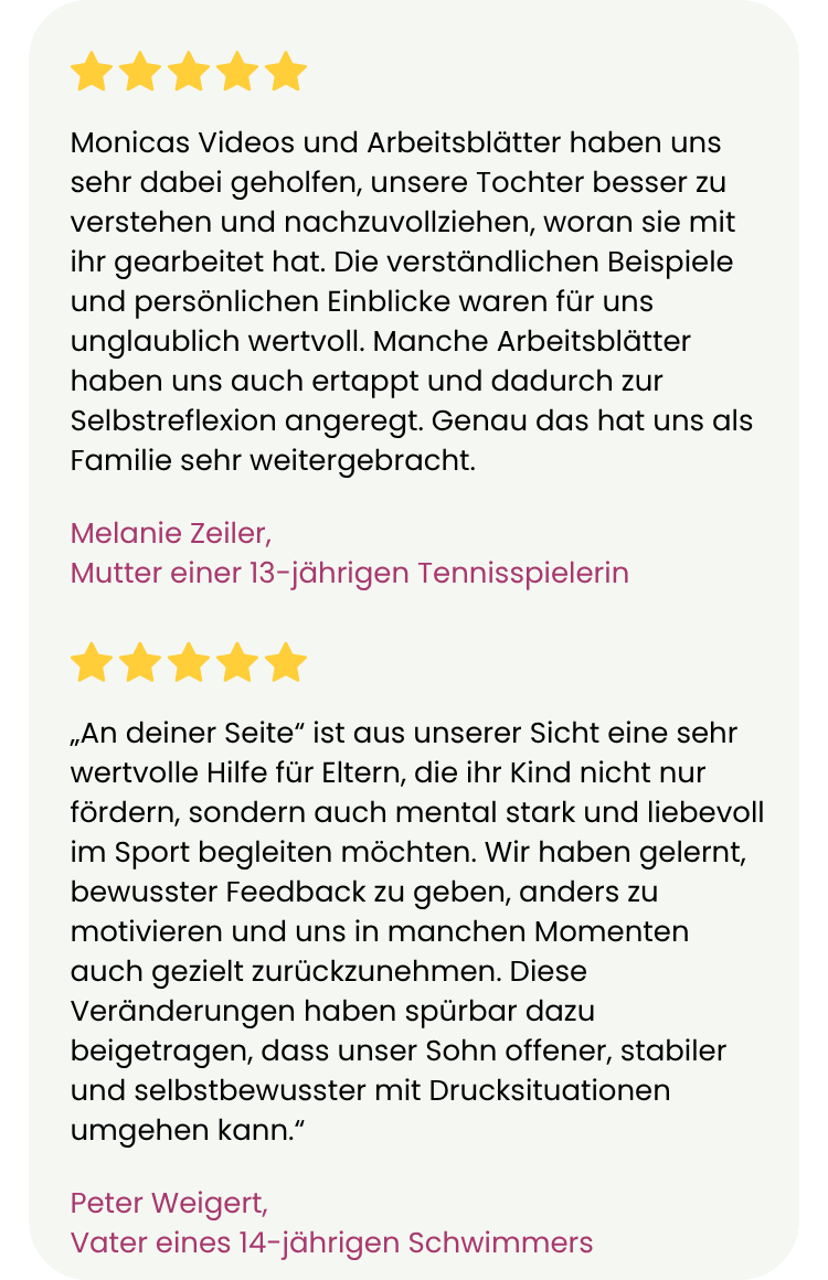 Kundenbewertung - Eltern im Sport - mobil 3
