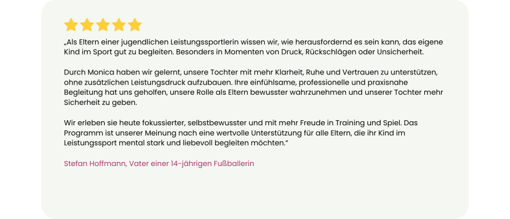 Kundenbewertung - Eltern im Sport 1