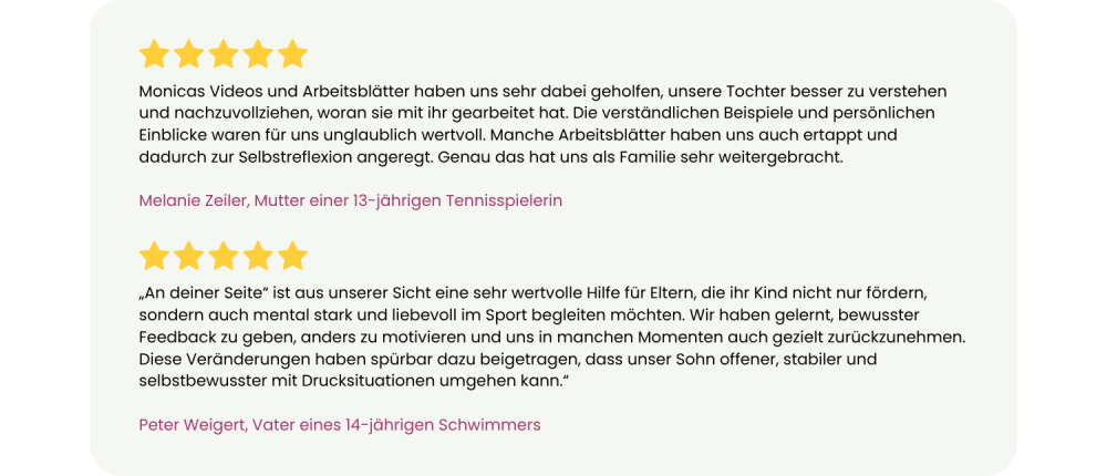 Kundenbewertung - Eltern im Sport 3